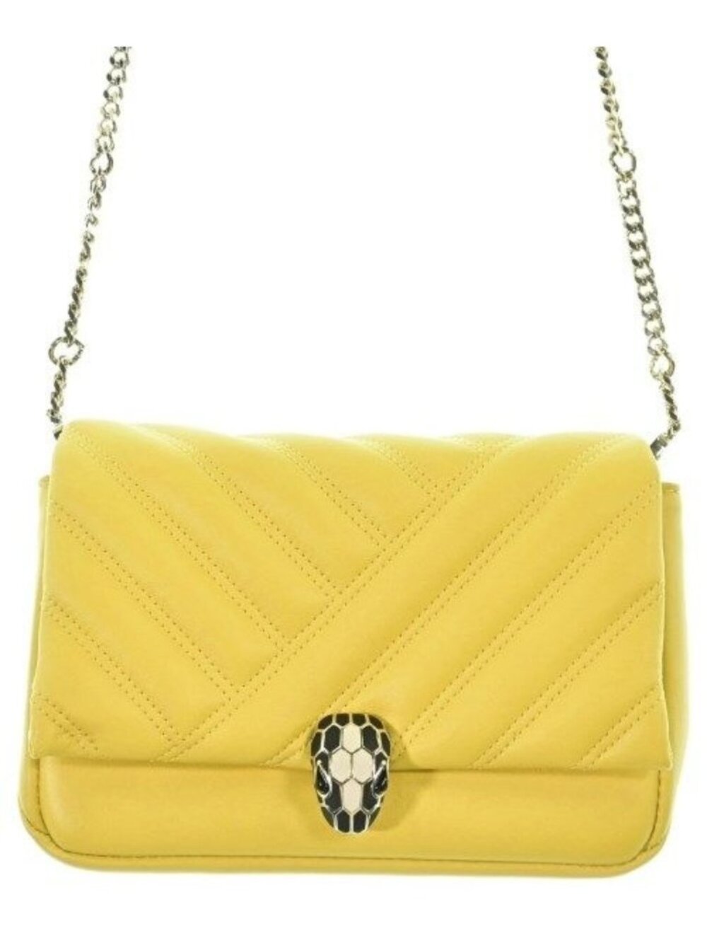 Bvlgari Shoulder Bag Yellow